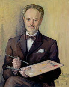 Portrait of Ivan Keywan by Julian Butsmaniuk