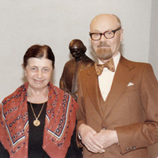 Ivan Keywan with wife Maria