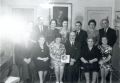 Celebration in honour of the publication of monograph <i>Taras Shevchenko: the Artist</i>, 1964, front row, centre right