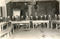 Збори yкраїнських культурних діячів в Міттенвальді, 1940-і роки; сидить посередині
